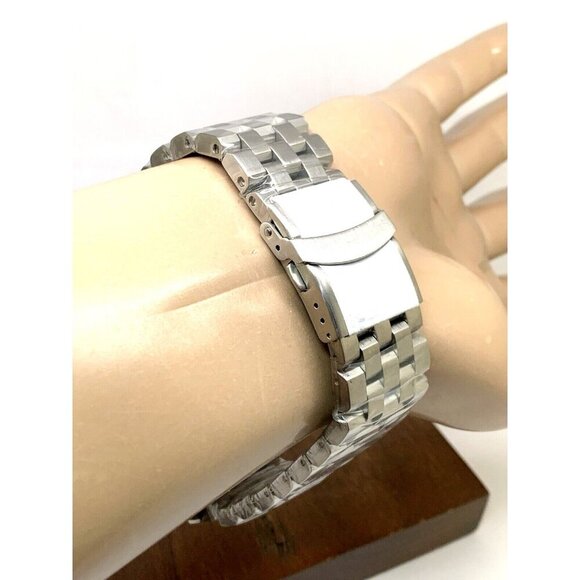 Roberto Bianci Men's Watch 7060M Red Dial Swiss Quartz Chronograph Steel 48mm - Picture 11 of 15